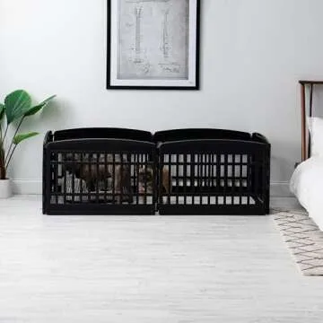 IRIS USA 24" Customizable Dog Playpen for Pets
