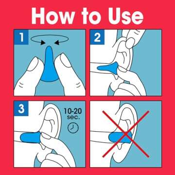 AZEN 100 Pairs Ear Plugs Bulk, Soft Foam Ear Plugs for Sleeping Noise Cancelling, NRR 32dB Earplugs for Concerts Shooting Swimming Noise Reduction (Lake Blue)