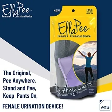 EllaPee Women's Urinal Funnel for Adventure & Travel