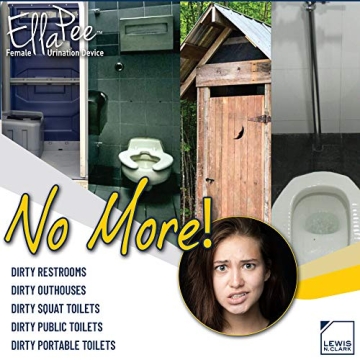 EllaPee Women's Urinal Funnel for Adventure & Travel