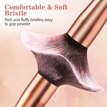 17PC Makeup Brush Set with Organizer - Luxurious & Versatile