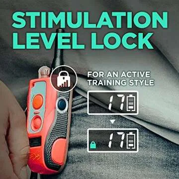 Dogtra E-Collar Tom Davis 280C Boost & Lock, Waterproof, 1/2-Mile Range Dog Training Collar with Remote, Rechargeable, 127 Levels, Vibration, Bungee, No Bad Dogs Trainer for Small, Medium, Large Dogs