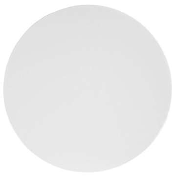 Modway Lippa Mid-Century Modern 36" Round Fiberglass Dining Table in White