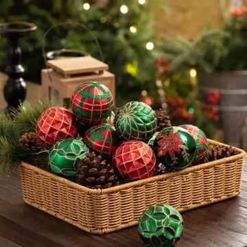Valery Madelyn 16ct Shatterproof Christmas Ornaments Set