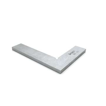 Taytools 7464237 Machinist Engineer Solid Stainless Steel Square 4” x 3” x .220” Thick DIN 875/0 (Square w/in - 0.0003”) Stainless Steel