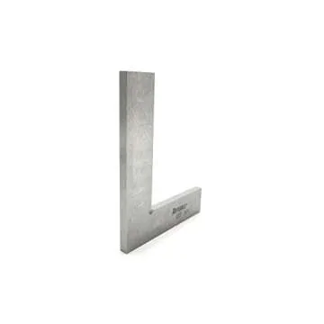Taytools 7464237 Machinist Engineer Solid Stainless Steel Square 4” x 3” x .220” Thick DIN 875/0 (Square w/in - 0.0003”) Stainless Steel