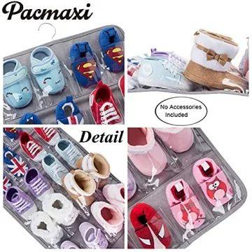 Stylish Hanging Shoe Organizer for Baby Shoes