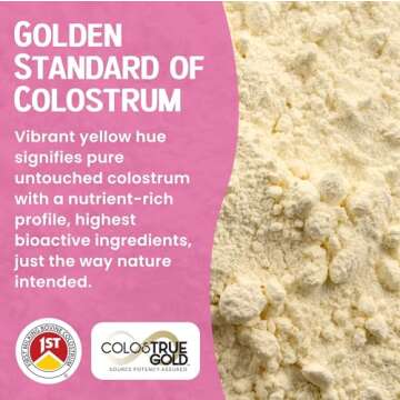 SonoHealth Cowabunga Colostrum - Premium, Pure & Unaltered Colostrum Powder Supplement - for Immune Support, Gut Health, Muscle Recovery & Wellness - Kosher & Halal Certified Calostro