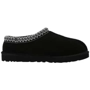 UGG Men's Tasman Slipper, Black, 09