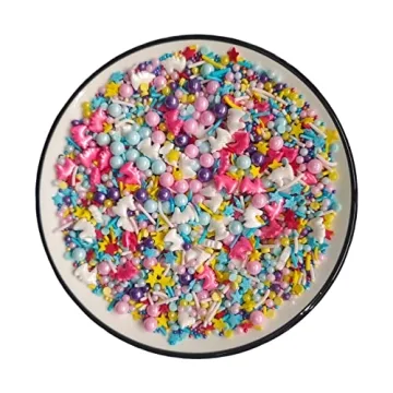 Sentovac Unicorn Mix Sprinkles for Baking Decor