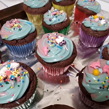 Sentovac Unicorn Mix Sprinkles for Baking Decor