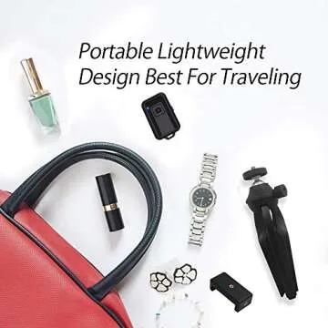 LINKCOOL Mini Tripod - Portable Smartphone Tripod with Remote