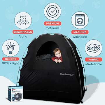 SlumberPod Portable Blackout Canopy for Baby Sleep