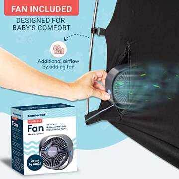 SlumberPod Portable Blackout Canopy for Baby Sleep