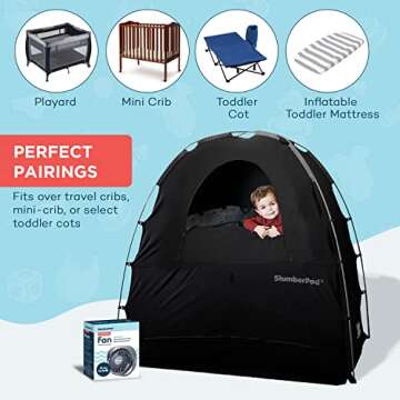 SlumberPod Portable Blackout Canopy for Baby Sleep