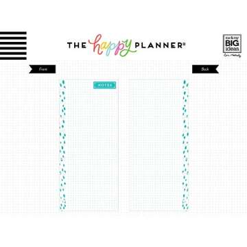 Half Sheet Lemon Print Notebook for Notes and Planning