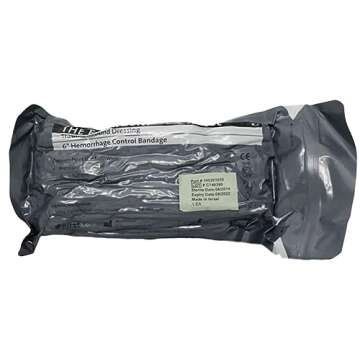 Ever Ready First Aid Combo Pack with Israeli Bandage, Celox Hemostatic Granules and Universal Alumin...