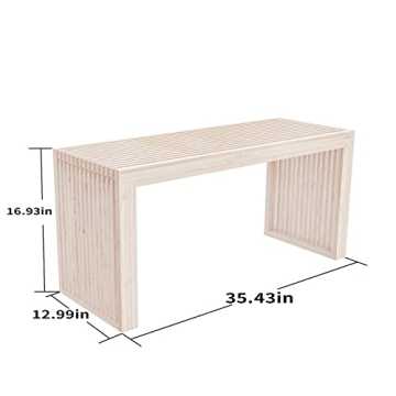 Stylish APRTAT Bamboo Shoe Rack Bench for Entryway