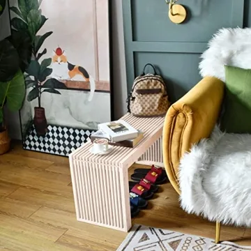 Stylish APRTAT Bamboo Shoe Rack Bench for Entryway