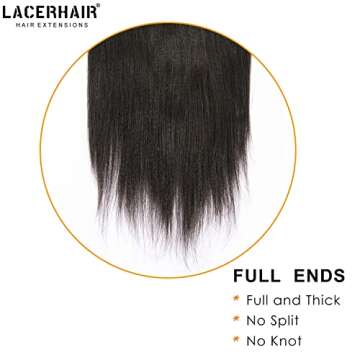 Lacer Light Yaki Clip in Hair Extensions for Women