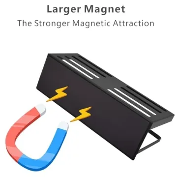 Durable Magnetic Spice Rack for Kitchen Organization