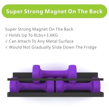 Durable Magnetic Spice Rack for Kitchen Organization