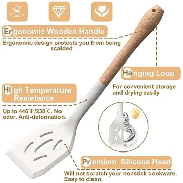 Premium 13-Piece Silicone Kitchen Utensils Set for Every Cook