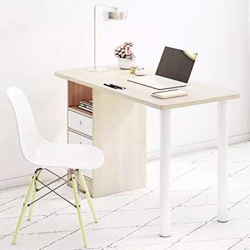 hmercy 39” Computer Desk with 3 Drawers for Home Office