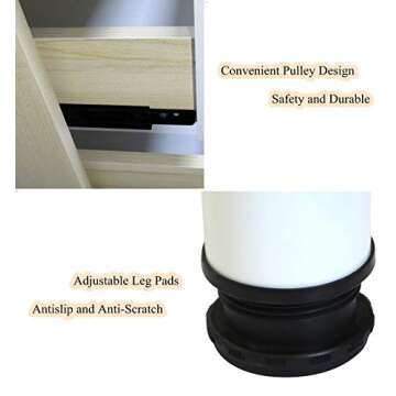 hmercy 39” Computer Desk with 3 Drawers for Home Office