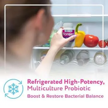 Florajen Women's Vaginal Probiotics, Provides Gut Health & Constipation Relief For Adults And Bloating Relief For Women, 30 Capsules (Refrigerated)