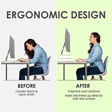 Homeries Monitor Stand for Home, Office, and Gaming