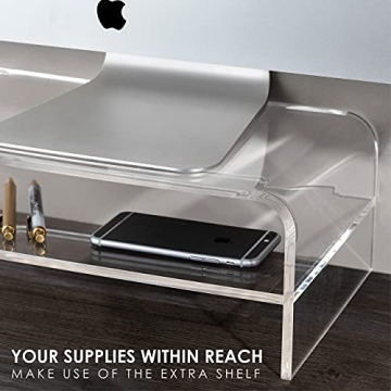 Homeries Monitor Stand for Home, Office, and Gaming