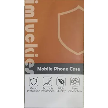 imluckies iPhone 15 Pro Max Silicone Case with Magnetic Stand