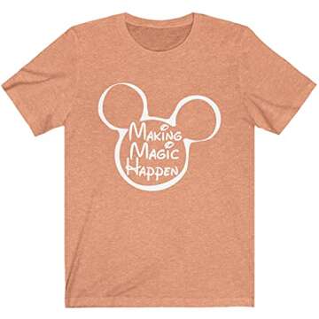 Making Magic Happen Vacation Shirt for Unisex Wear