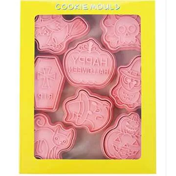 Cute Halloween Cookie Cutters Set for Family Fun