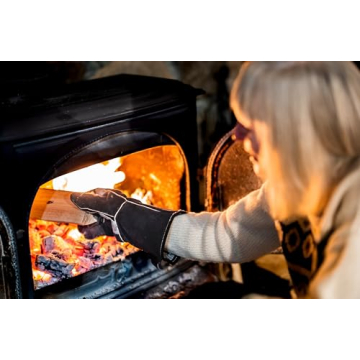 RAPICCA Fire & Heat Resistant Gloves for BBQ and Welding