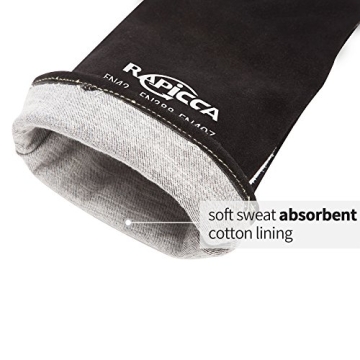 RAPICCA Fire & Heat Resistant Gloves for BBQ and Welding