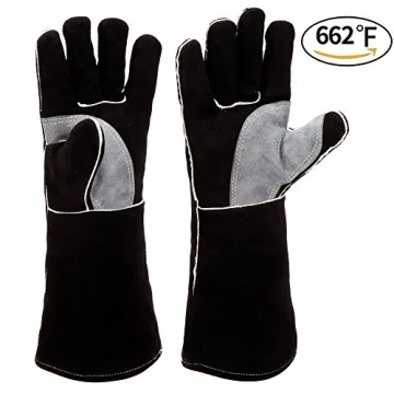 RAPICCA Fire & Heat Resistant Gloves for BBQ and Welding