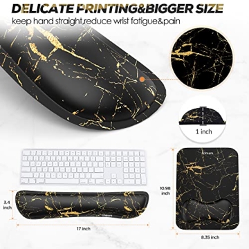 Comfortable Ergonomic Mouse Pad with Wrist Support