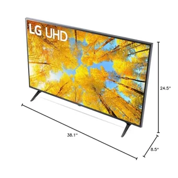 LG UHD UQ75 43” Smart TV with AI Sound & Streaming