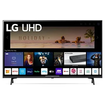 LG UHD UQ75 43” Smart TV with AI Sound & Streaming