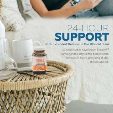 Ashwa-70®: Ashwagandha Extract - 35% Withanolides | Max Strength, Highest Withanolide Concentration - Mood & Performance - Enhanced Absorption with BioPerine® Black Pepper (60 Capsules)