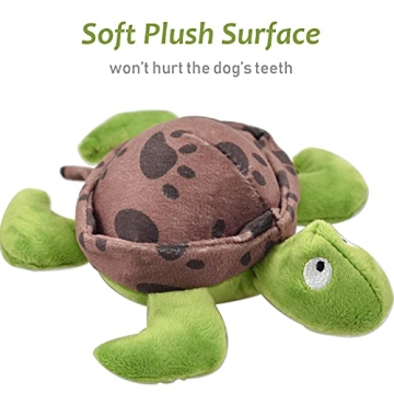 LECHONG 5-Pack Dog Squeaky Plush Toys for Happy Pups