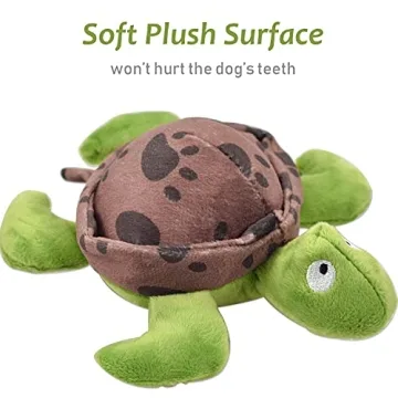 LECHONG 5-Pack Dog Squeaky Plush Toys for Happy Pups