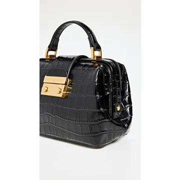 Brandon Blackwood Women's Elizabeth Bag in Shiny Black