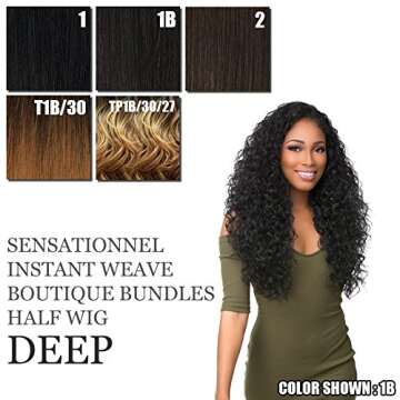 Sensationnel Instantweave Boutique Wig - Versatile Heat-Friendly Style