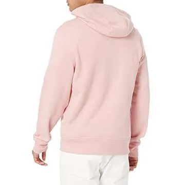 Amazon Essentials Men's Full-Zip Fleece Hoodie (Available in Big & Tall), Pink, Medium