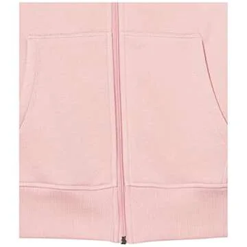 Amazon Essentials Men's Full-Zip Fleece Hoodie (Available in Big & Tall), Pink, Medium