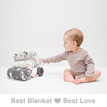 BORITAR Infant Blanket Super Soft Minky for Cozy Comfort