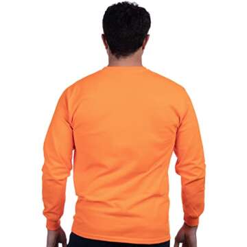 Ann Arbor T-shirt Co. This is My Deer Hunting Shirt | Funny Hunter Blaze Orange Safety Clothes T-Shirt-(Adult,XL)